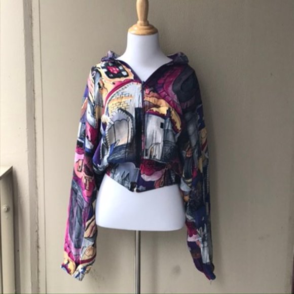 Vintage Ultimate 90s Medieval Scene Windbreaker - Picture 13 of 14